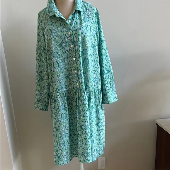 Tuckernuck Mykonos Hayes Dress size XXL Green - Picture 4 of 6